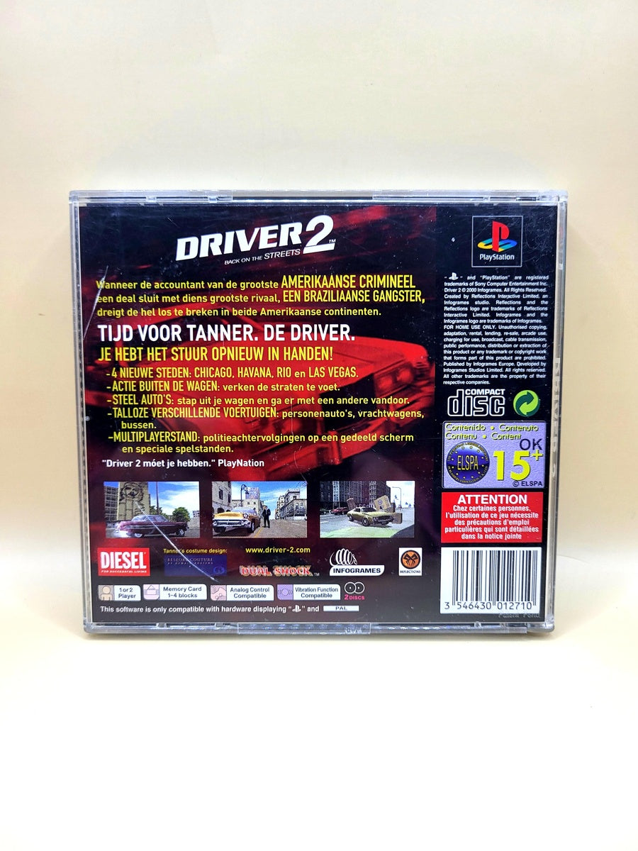 Driver 2 - PlayStation 1 - PS1