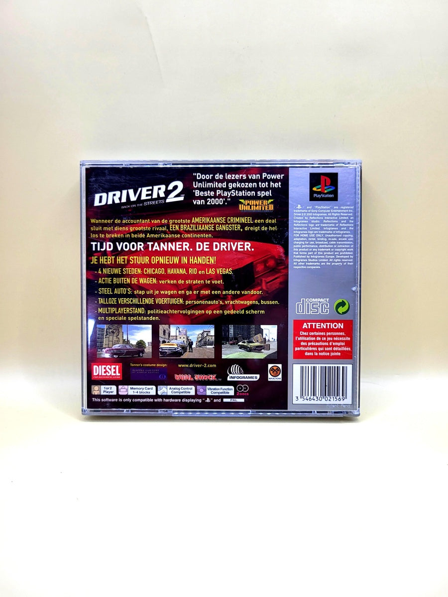 Driver 2 Platinum - PlayStation 1 - PS1