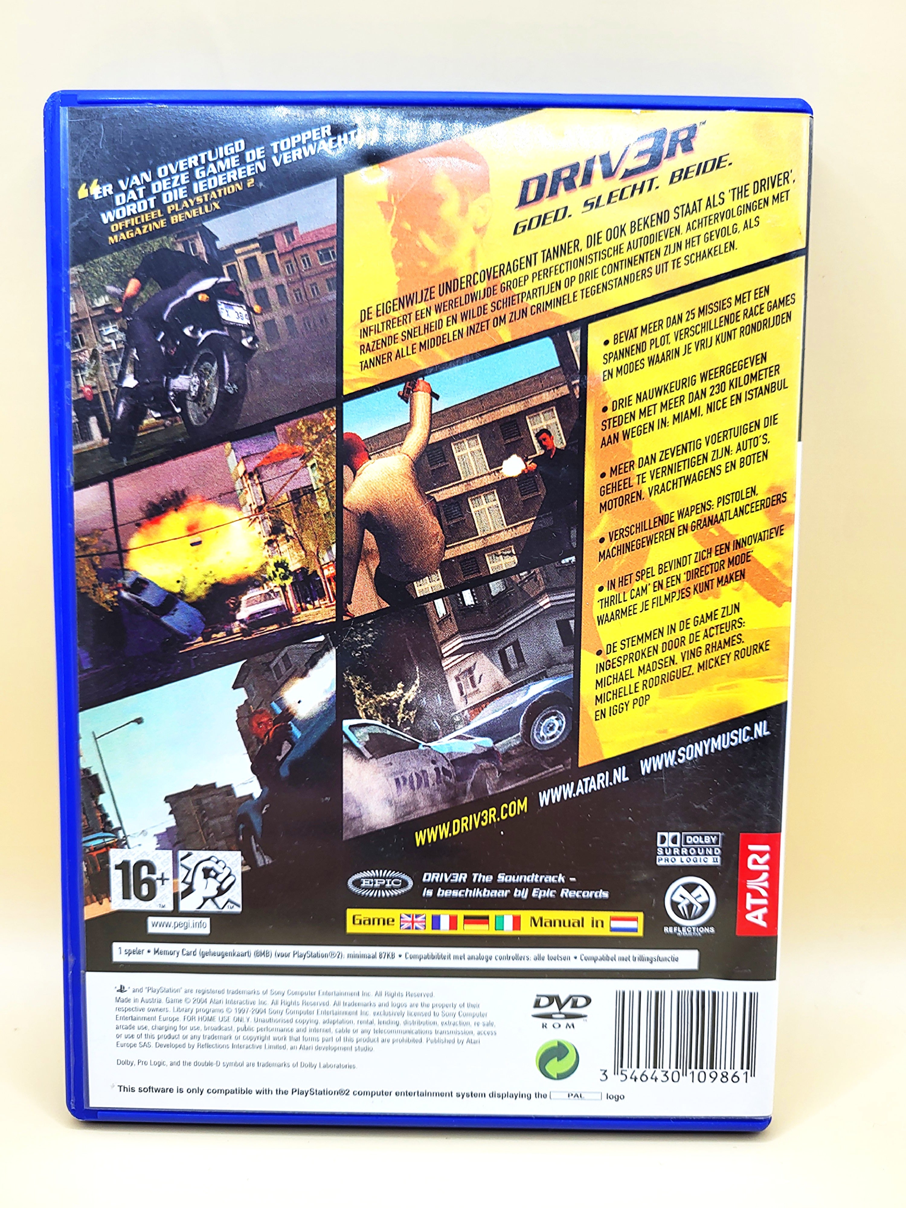 Driv3r Driver 3 - PlayStation 2 - PS2