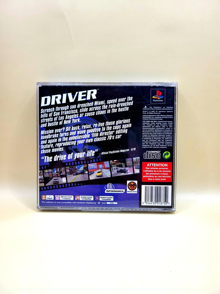 Driver (No Book) - PlayStation 1 - PS1