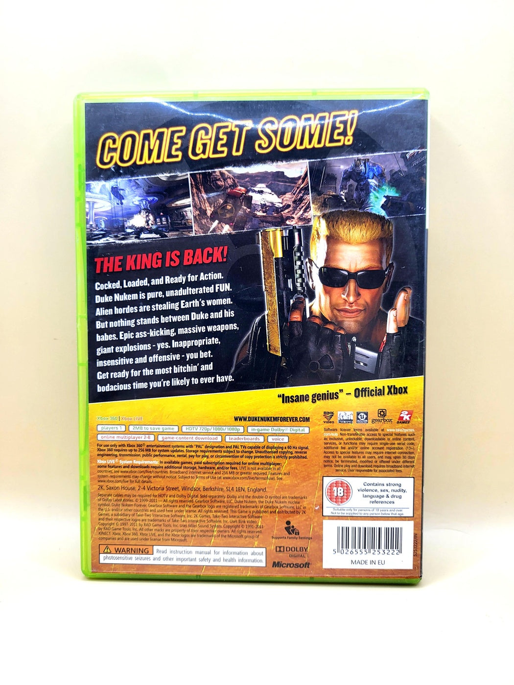 Duke Nukem Forever - Xbox 360