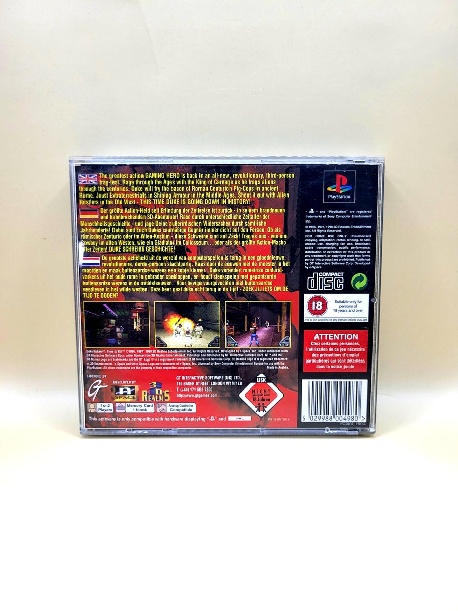 Duke Nukem Time to Kill - PlayStation 1 - PS1
