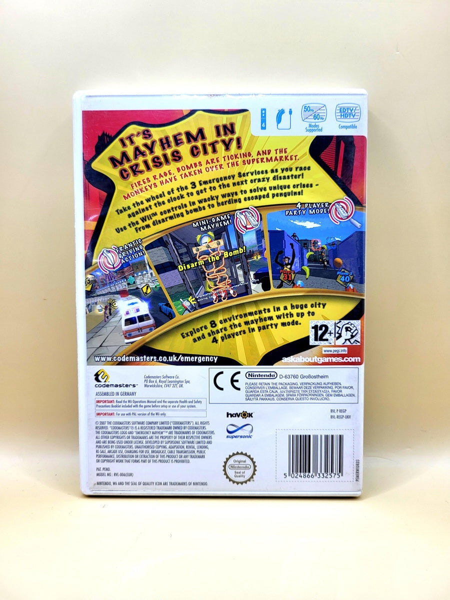 Emergency Mayhem - Nintendo Wii