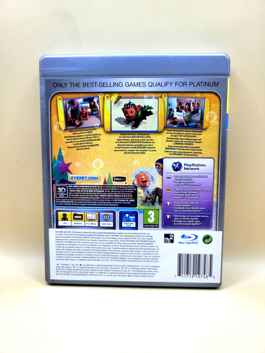 EyePet Move Edition (Platinum) - PlayStation 3 - PS3
