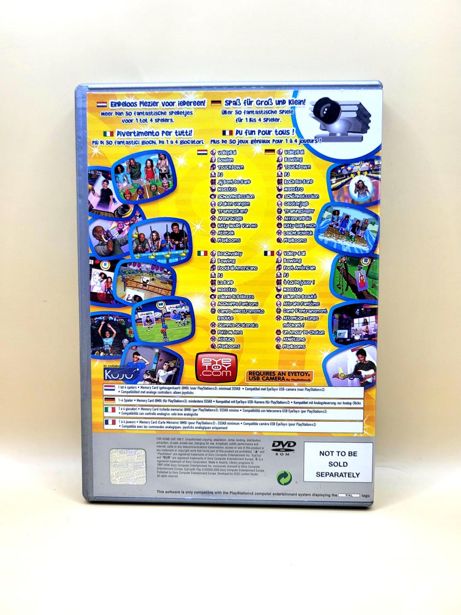 EyeToy Play 3 Platinum - PlayStation 2 - PS2