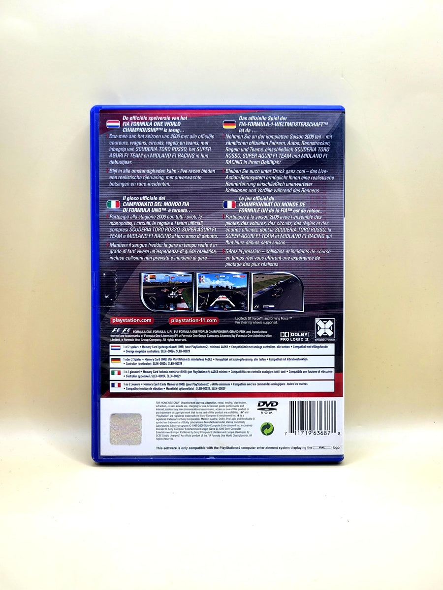 F1 06 - PlayStation 2 - PS2