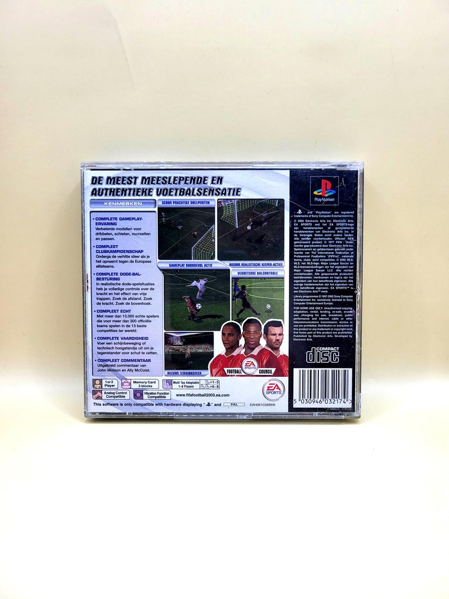 FIFA Football 2003 - PlayStation 1 - PS1