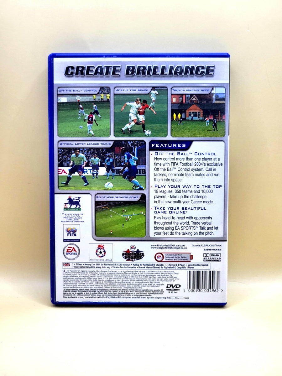 Fifa Football 2004 - PlayStation 2 - PS2
