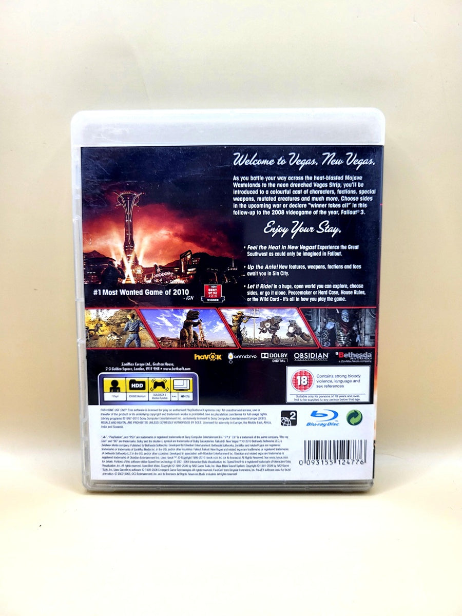 Fallout New Vegas - PlayStation 3 - PS3