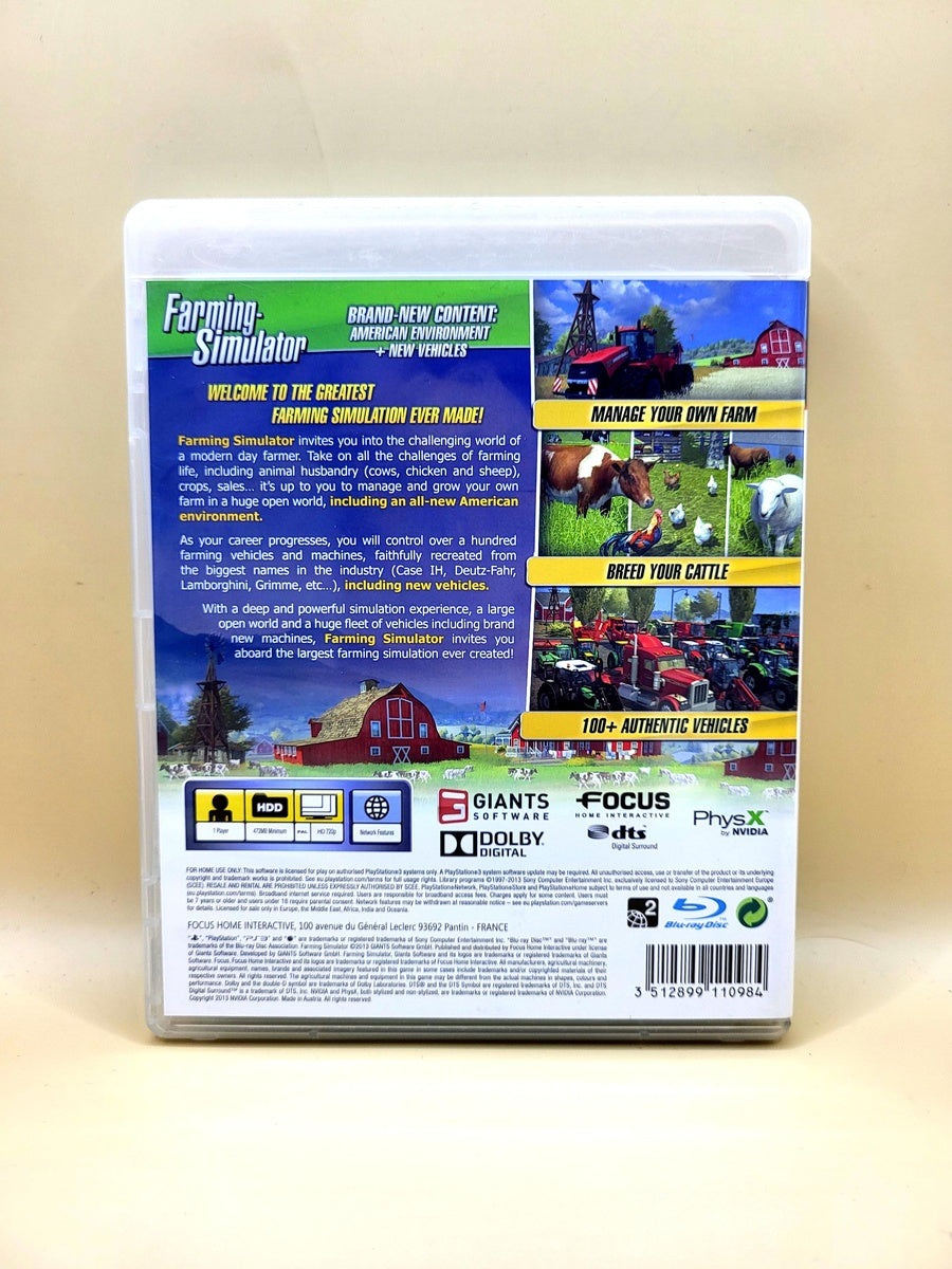 Farming Simulator - PlayStation 3 - PS3