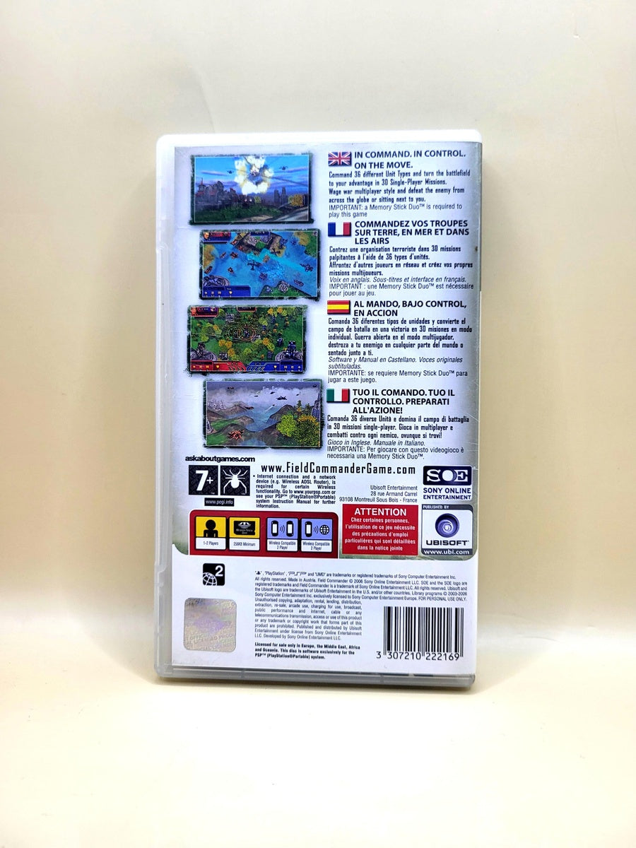 Field Commander - PlayStation Portable - PSP