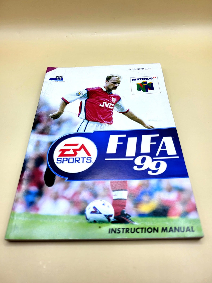 Fifa 99 Manual - Nintendo 64 - N64