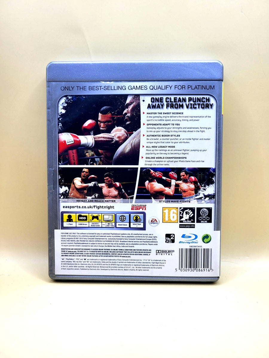Fight Night Round 4 Platinum - PlayStation 3 - PS3