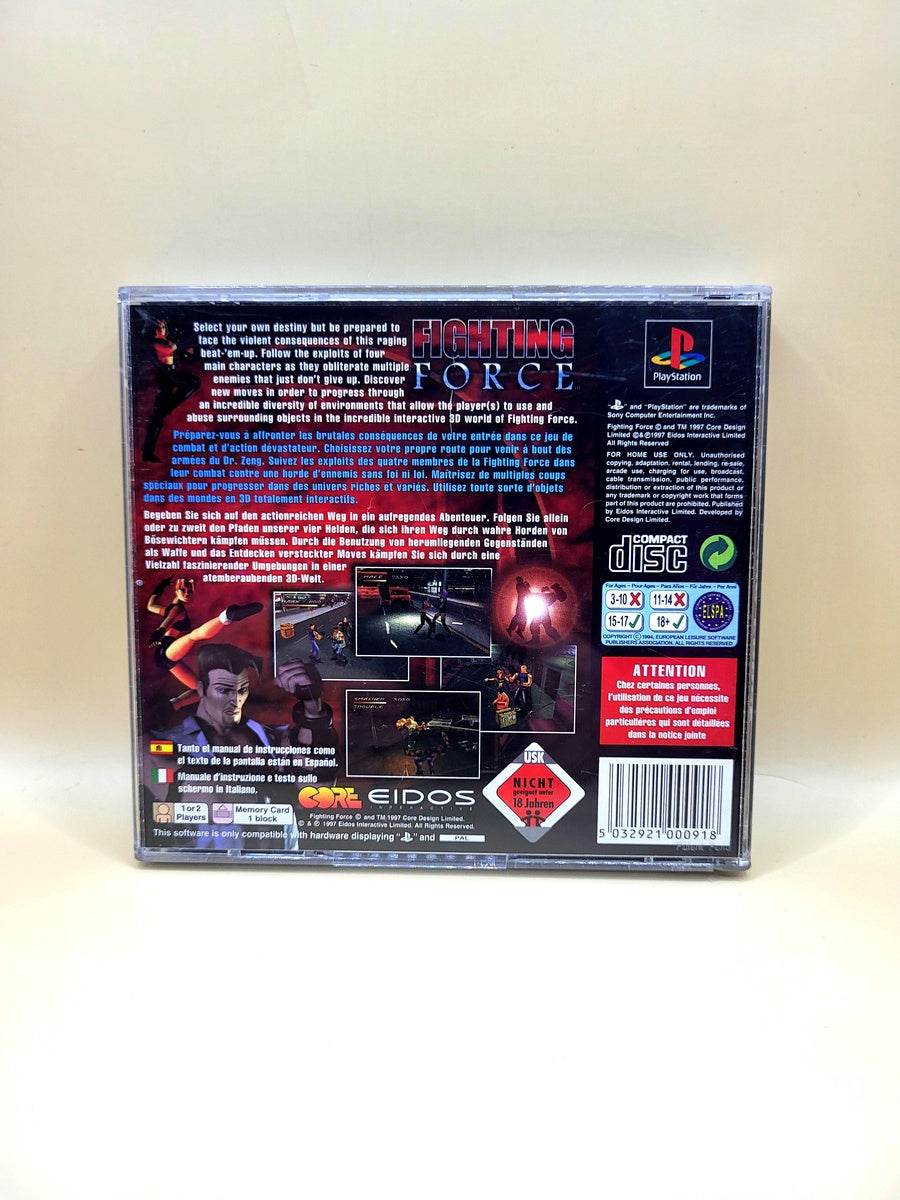 Fighting Force - PlayStation 1 - PS1