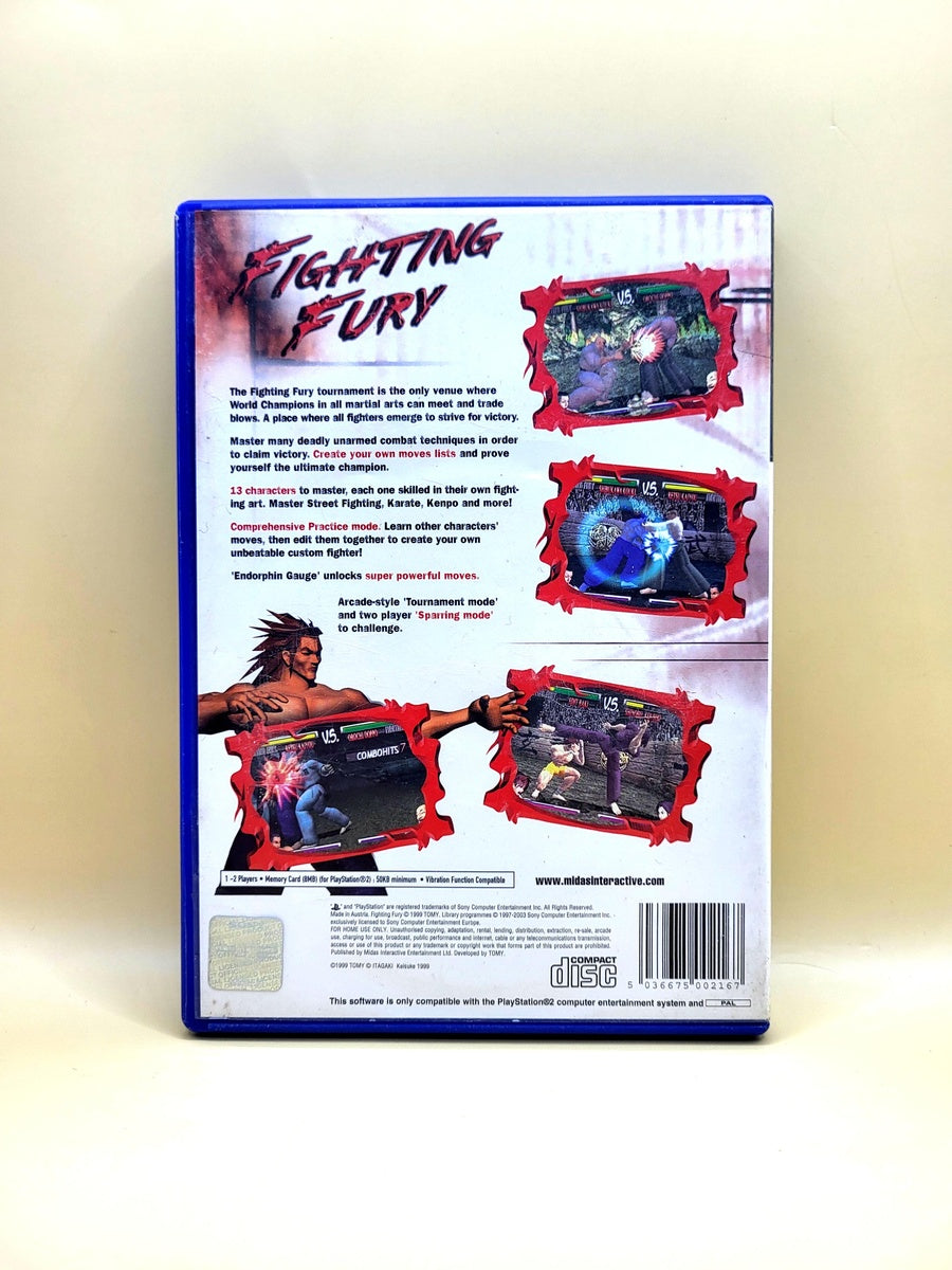 Fighting Fury - PlayStation 2 - PS2