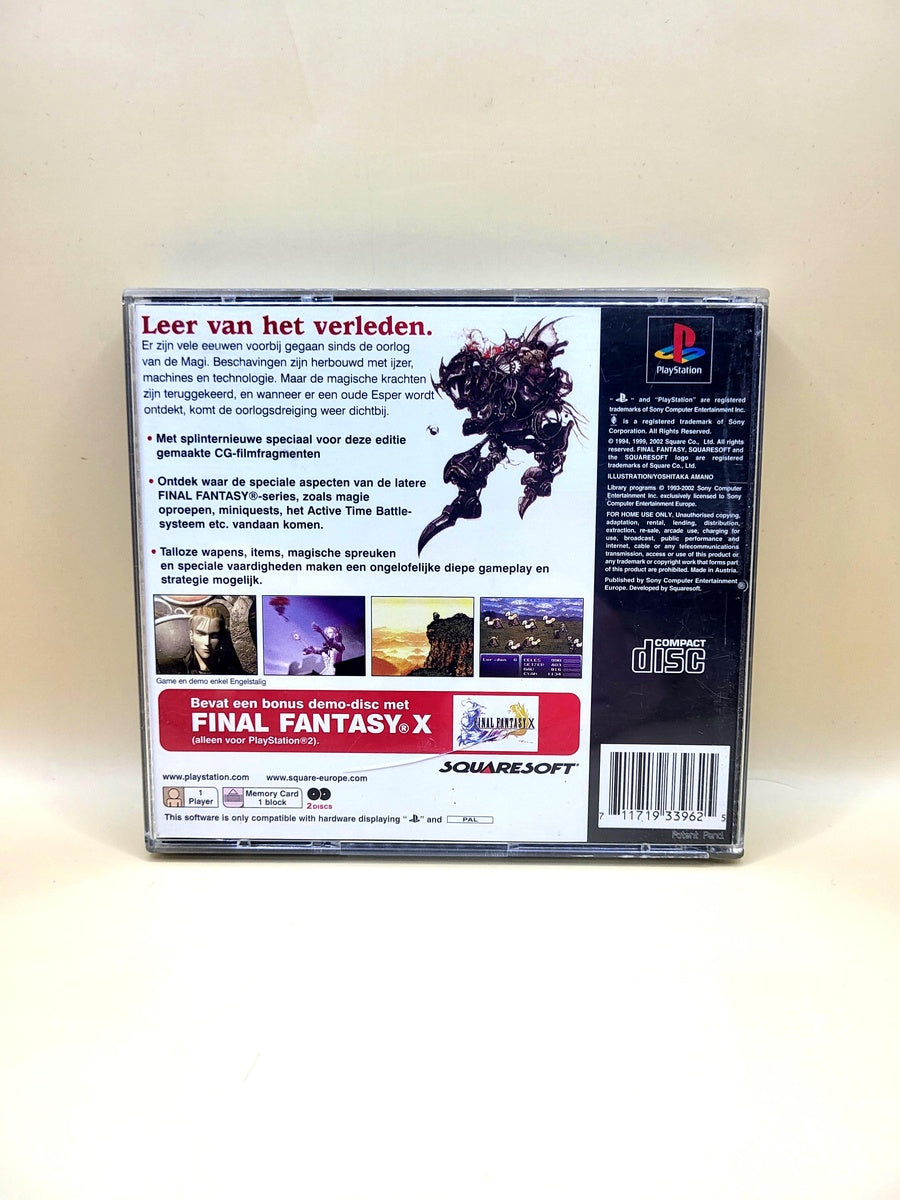 Final Fantasy VI (Geen Boekje) (Geen Demo) - PlayStation 1 - PS1