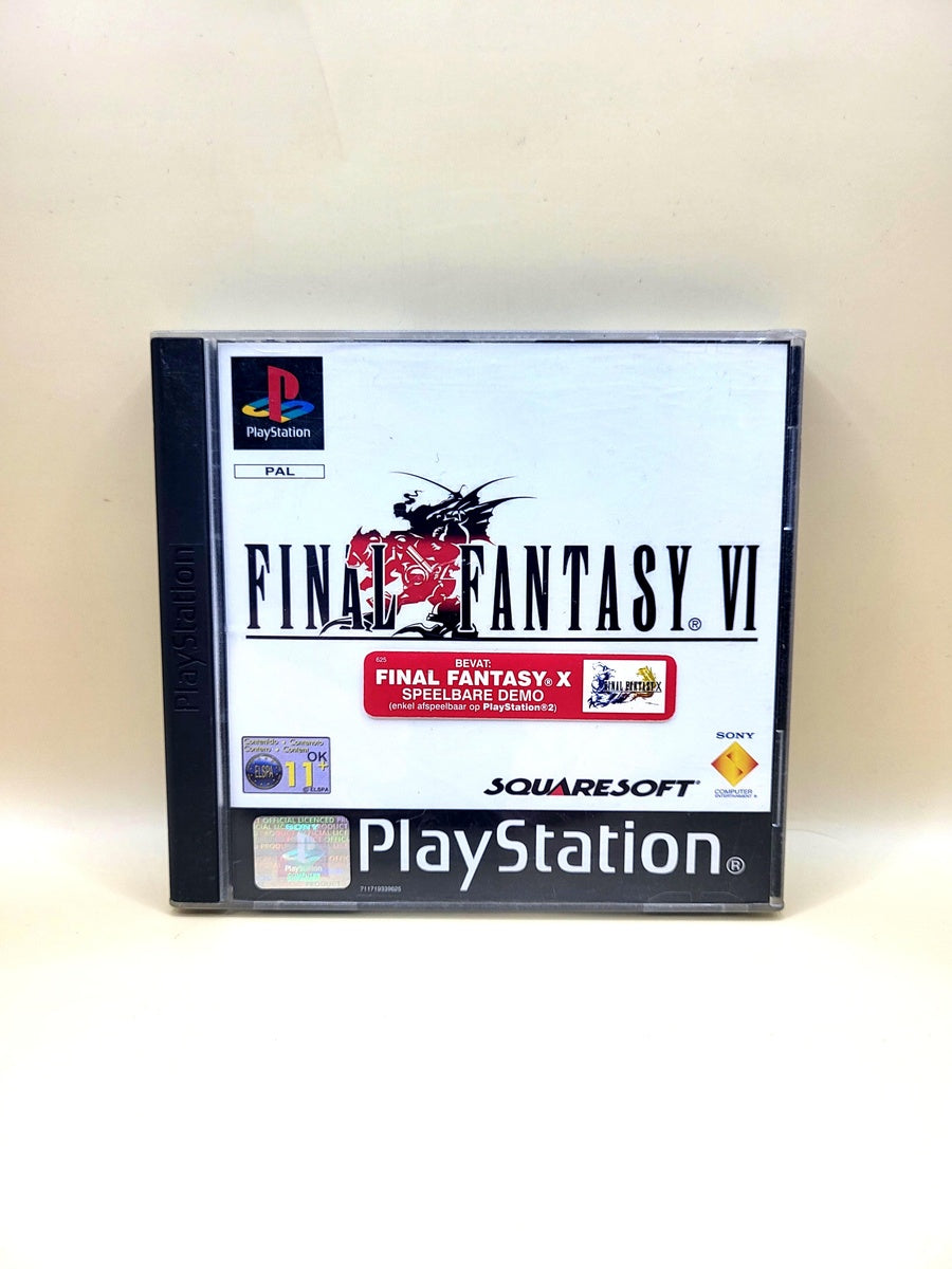 Final Fantasy VI (Geen Boekje) (Geen Demo) - PlayStation 1 - PS1