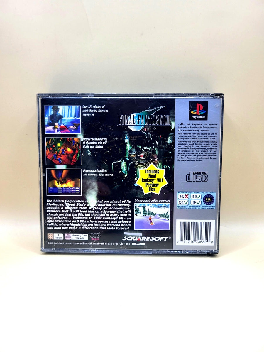 Final Fantasy VII Platinum - PlayStation 1 - PS1