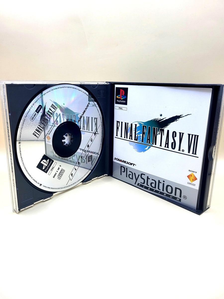 Final Fantasy VII Platinum - PlayStation 1 - PS1
