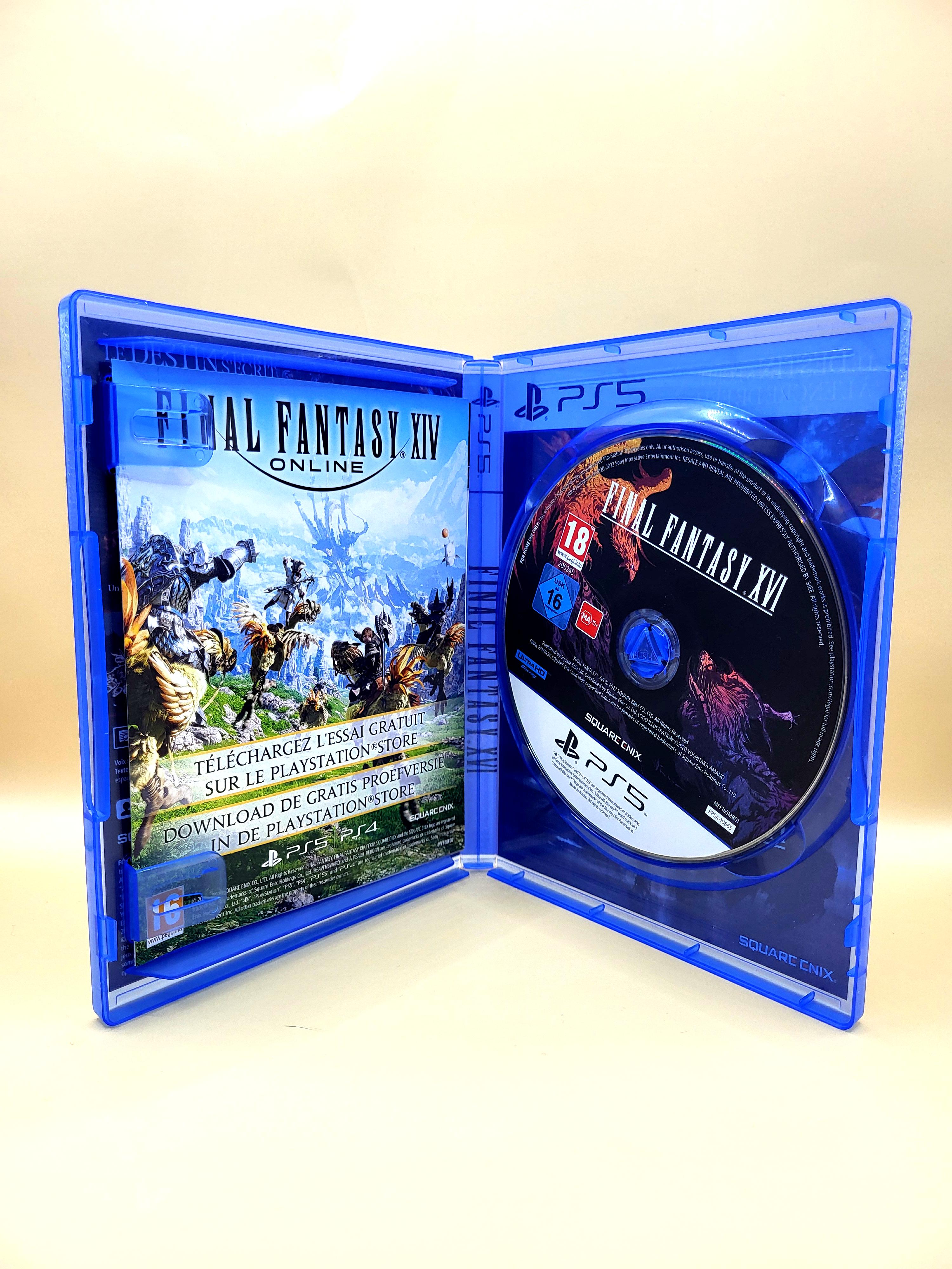 Final Fantasy XVI 16 PlayStation 5 PS5 Open Doos