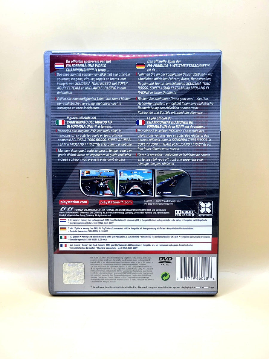 Formula 1 06 Platinum - PlayStation 2 - PS2