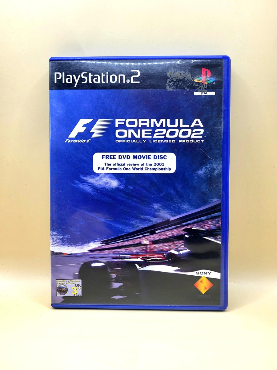 Formula One 2002 + DVD Movie Disc - PlayStation 2 - PS2