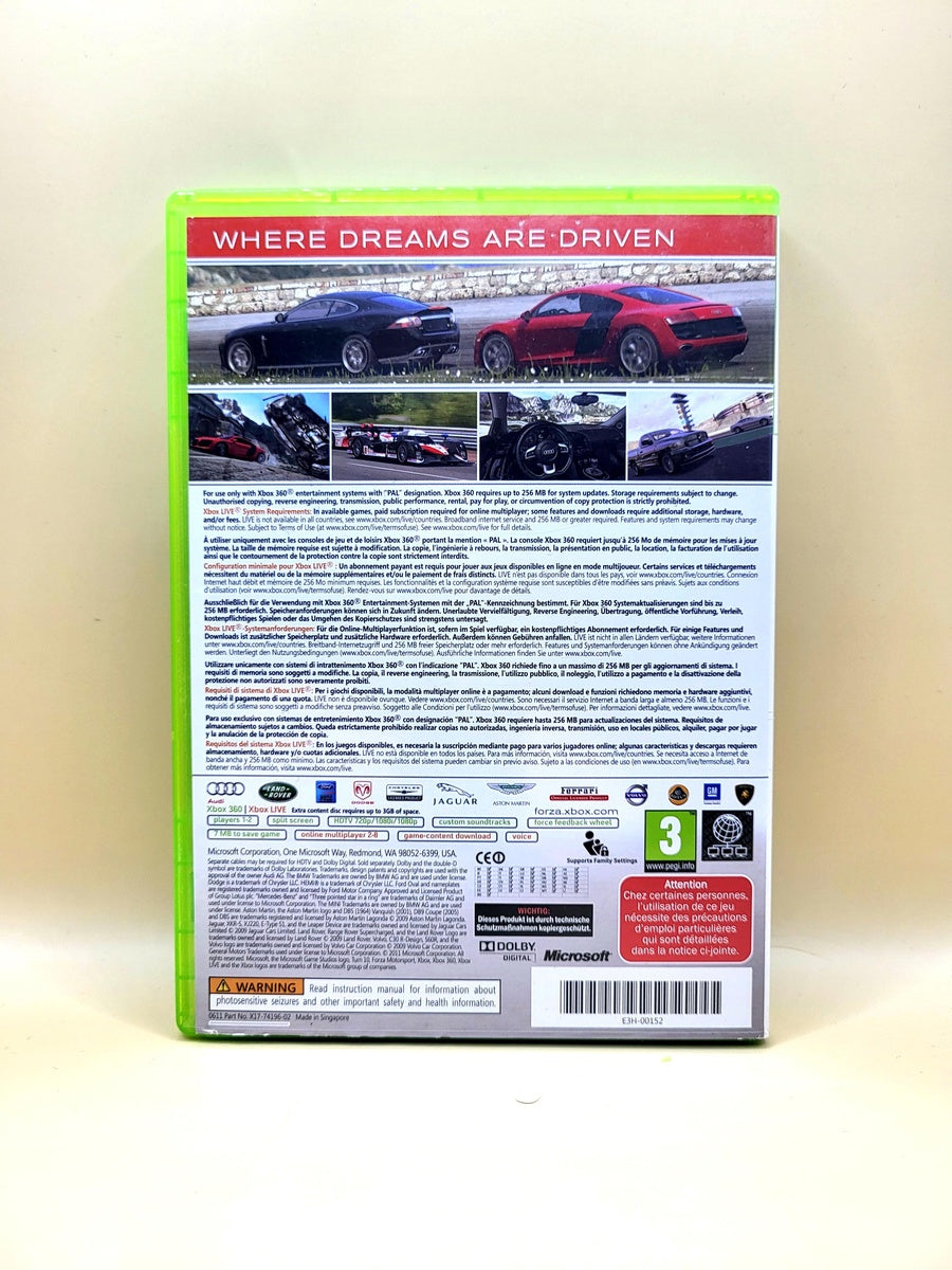 Forza Motorsport 3 Bundle Copy - Xbox 360