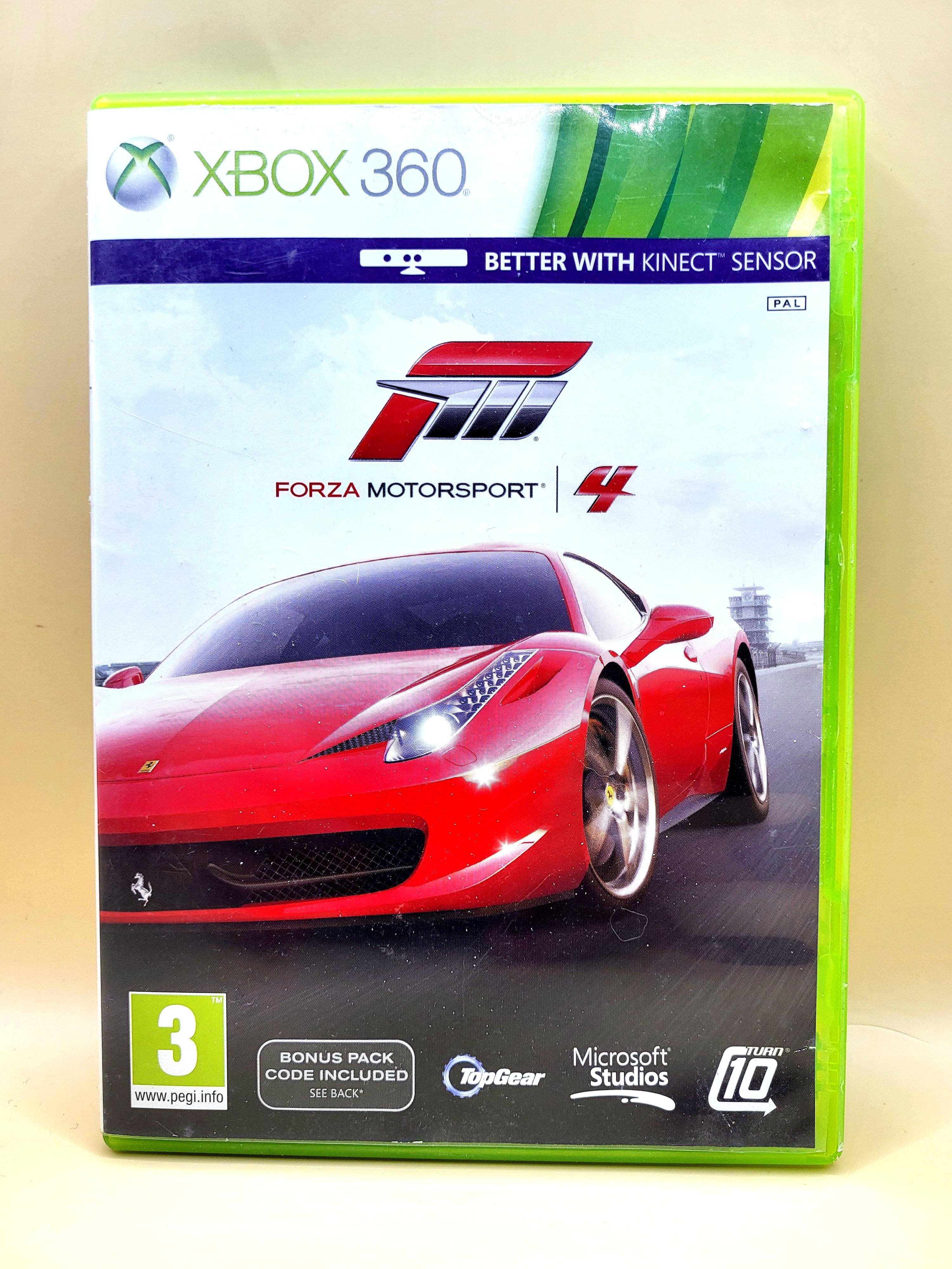 Forza Motorsport 4 Xbox 360 Voorkant