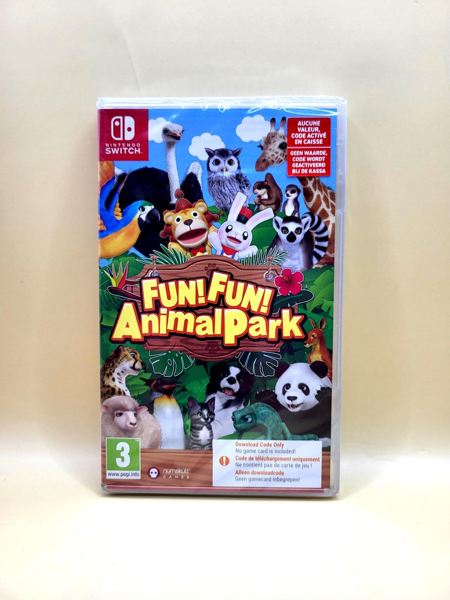 Fun Fun Animal Park Download Code Sealed - Nintendo Switch