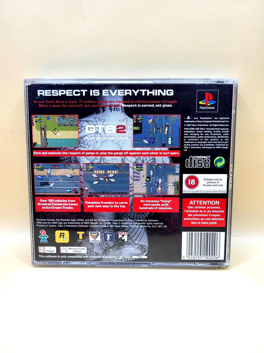 GTA 2 - PlayStation 1 - PS1