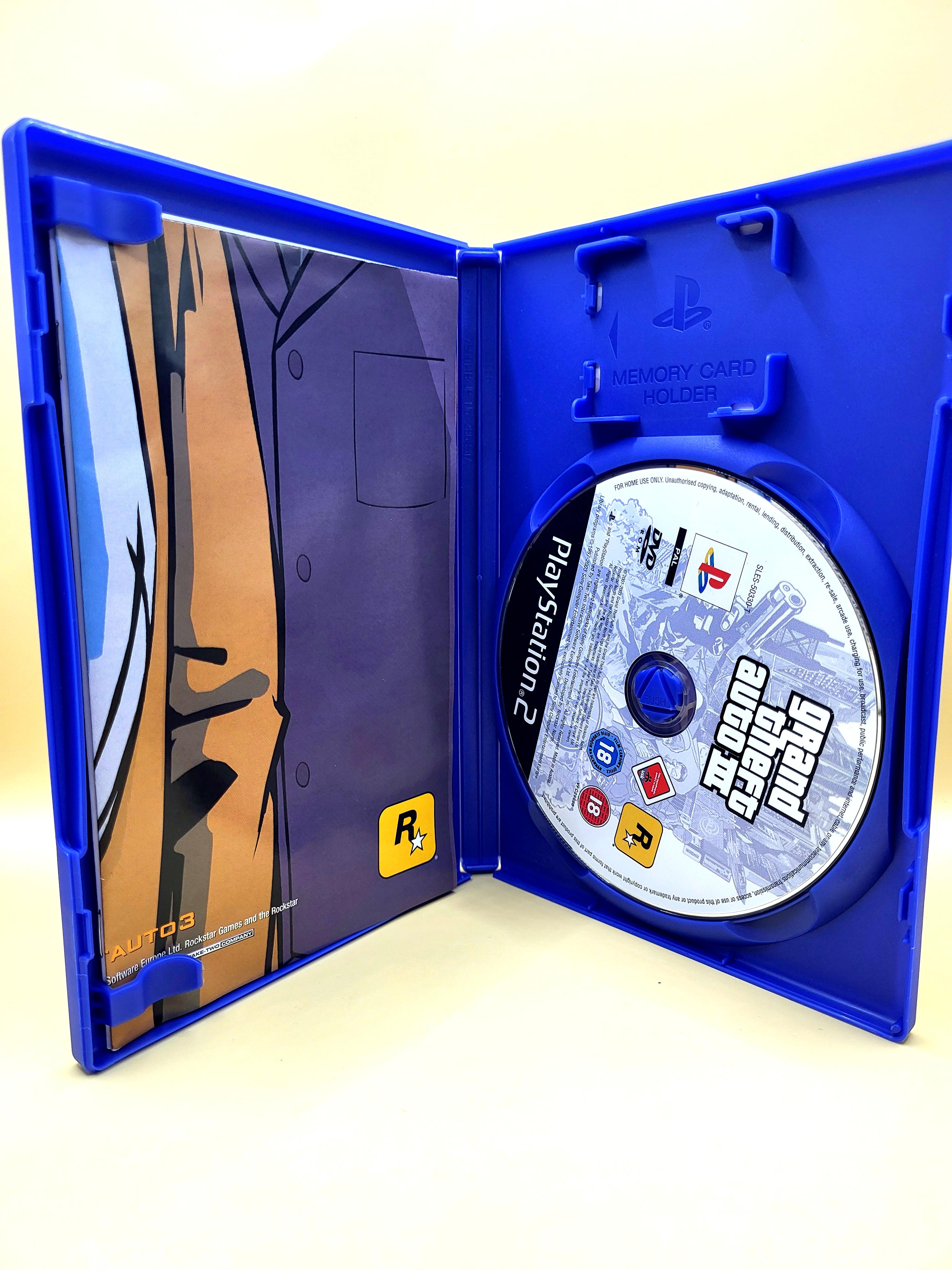 GTA III 3 Vice City Double Pack - PlayStation 2 - PS2