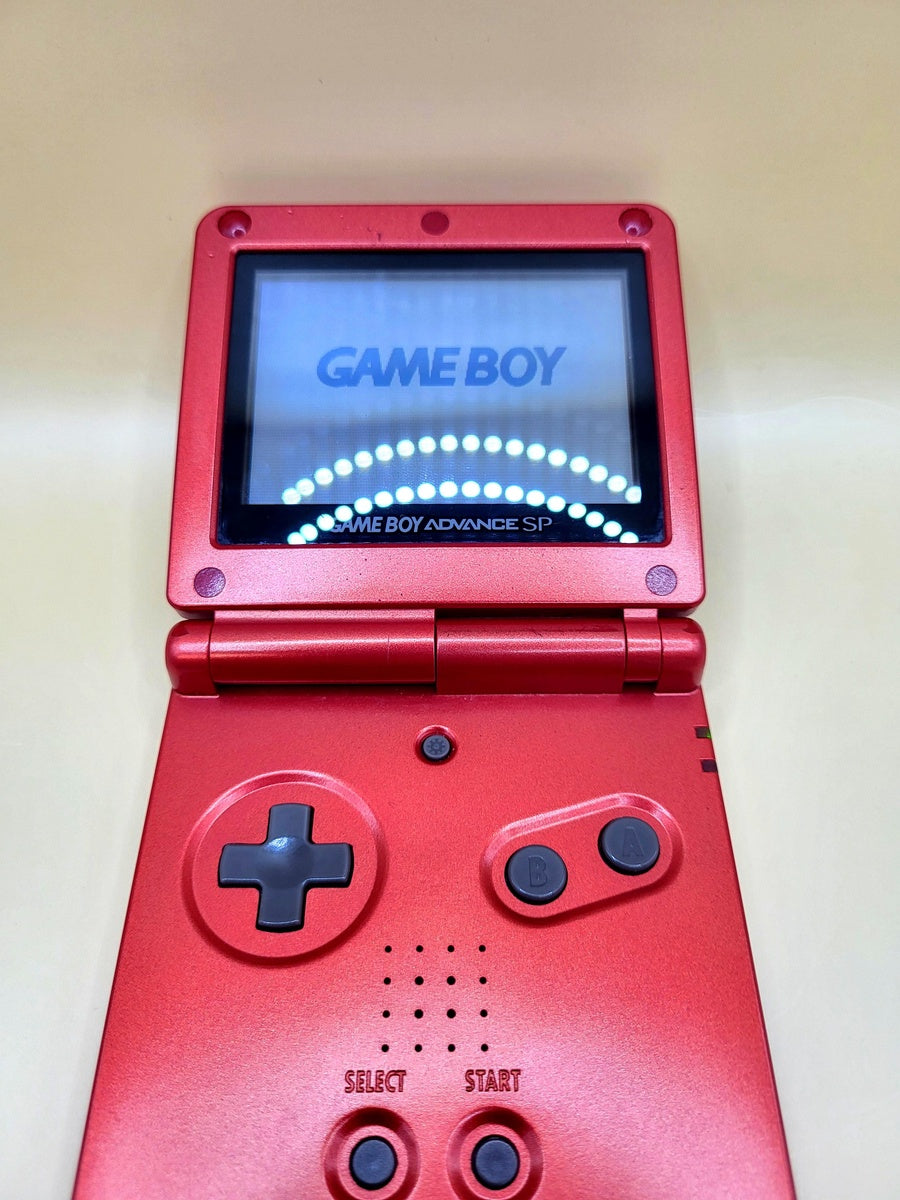 Game Boy Advance SP Rood