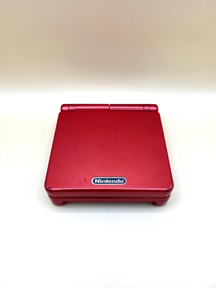 Game Boy Advance SP Rood