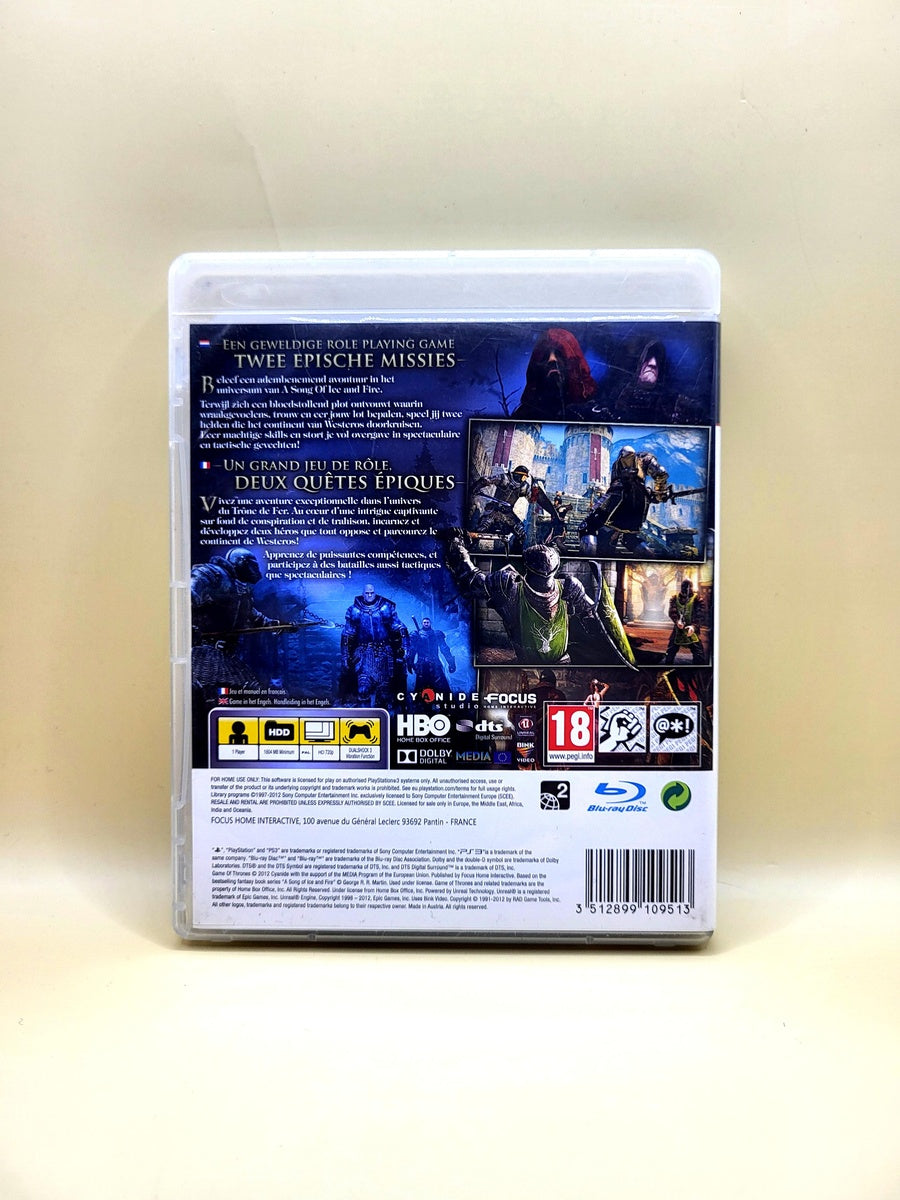 Game Of Thrones - PlayStation 3 - PS3