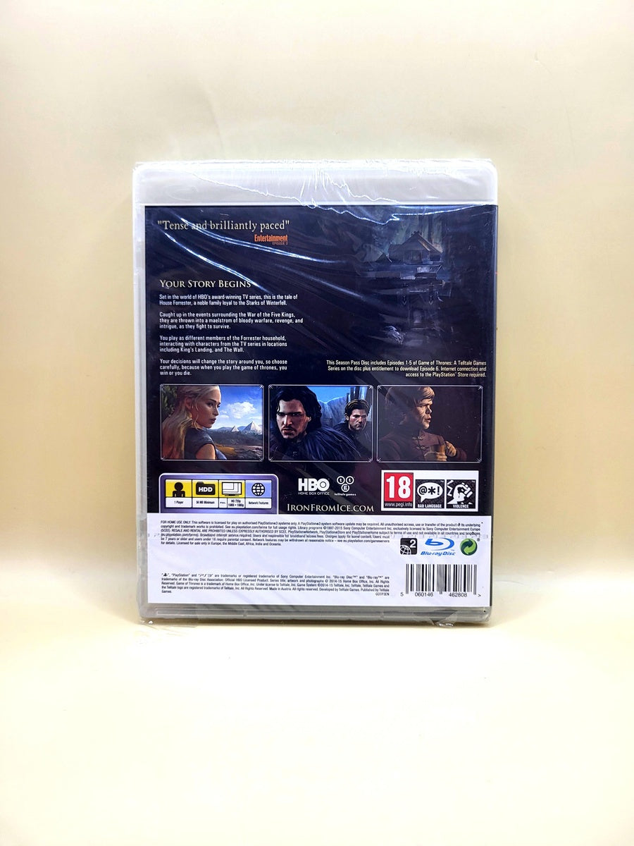 Game Of Thrones Season Pass Sealed - PlayStation 3 - PS3