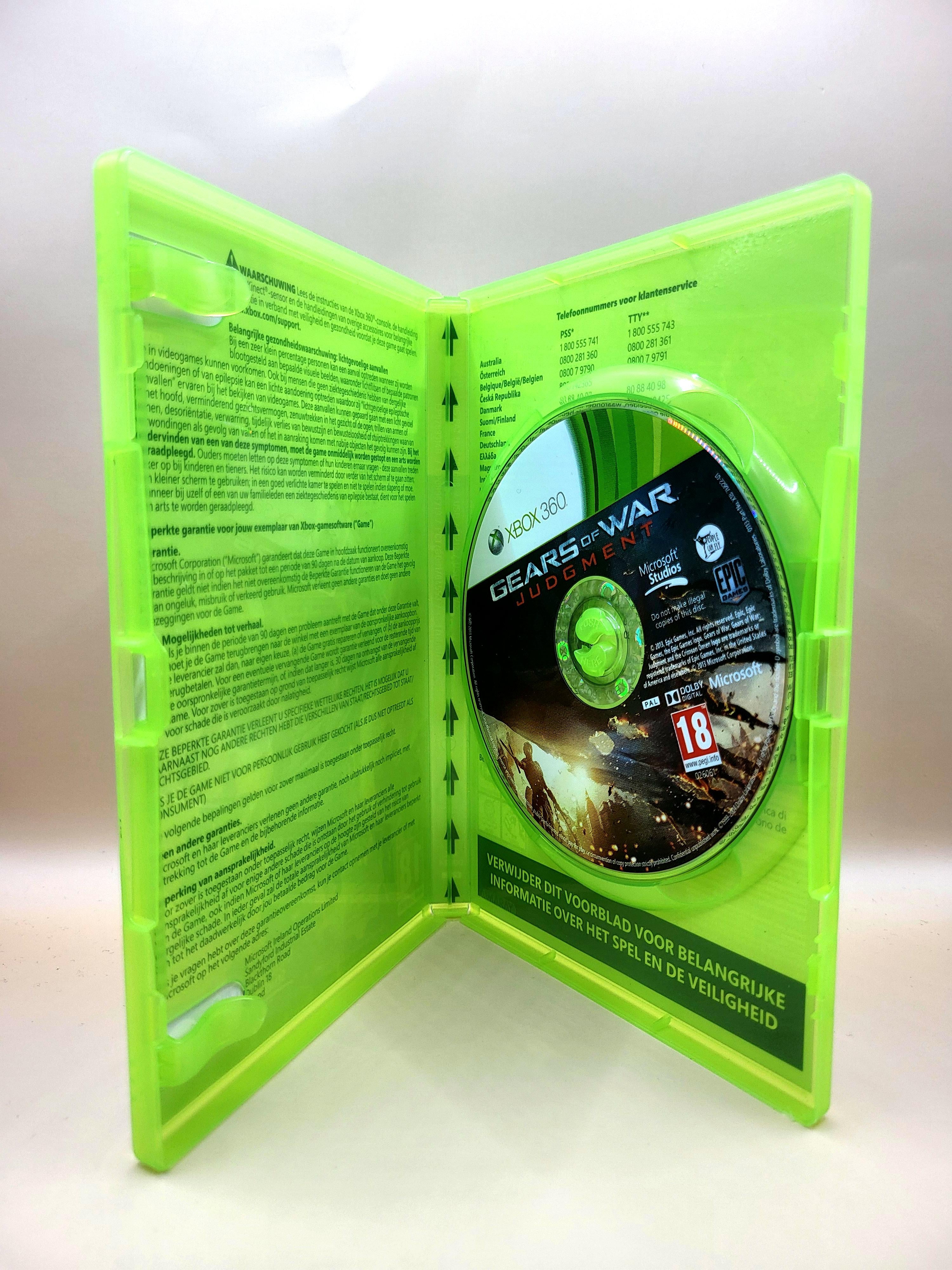 Gears of War Judgment Xbox 360 Open Doos