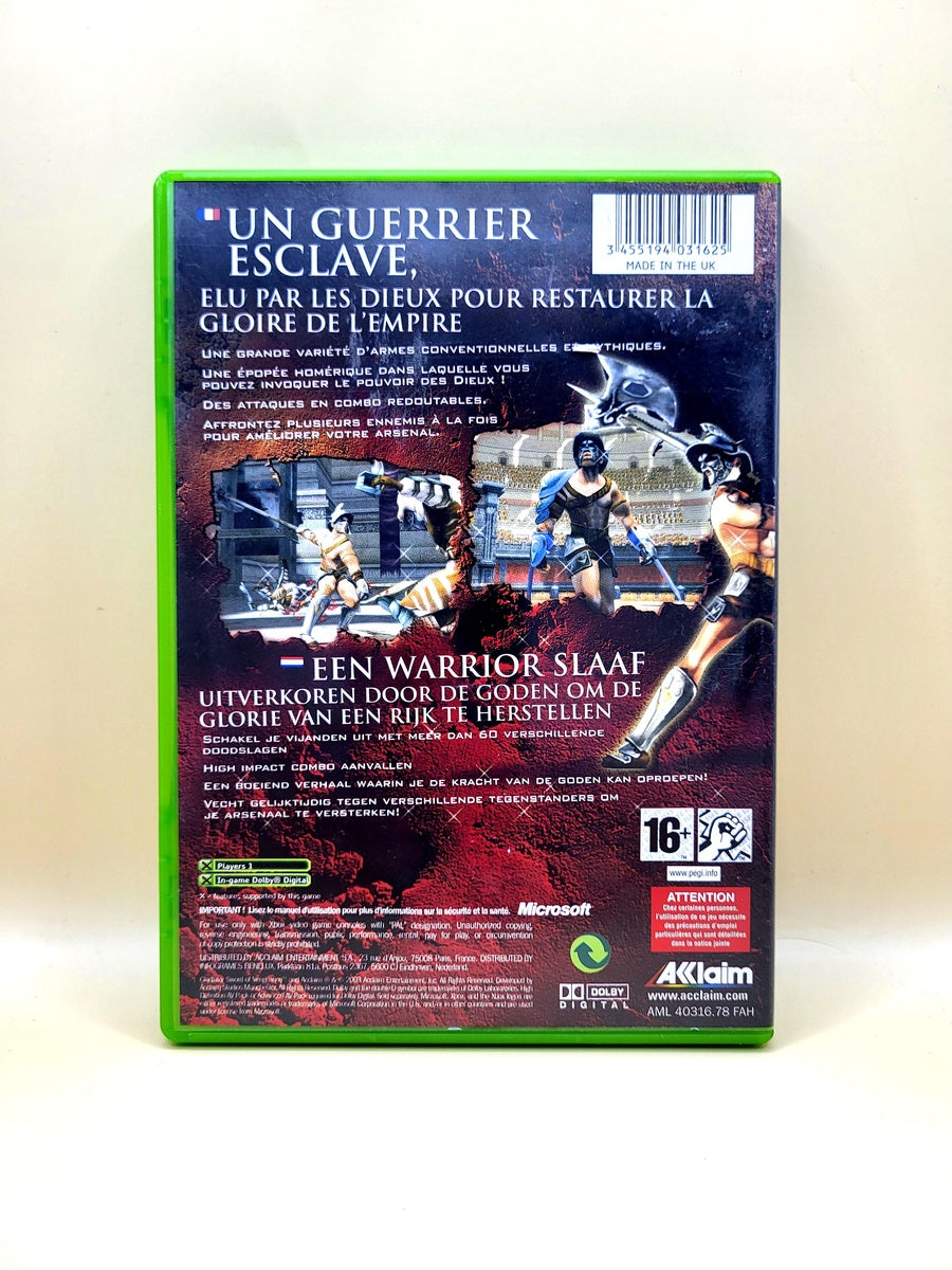 Gladiator Sword of Vengeance - Xbox Original