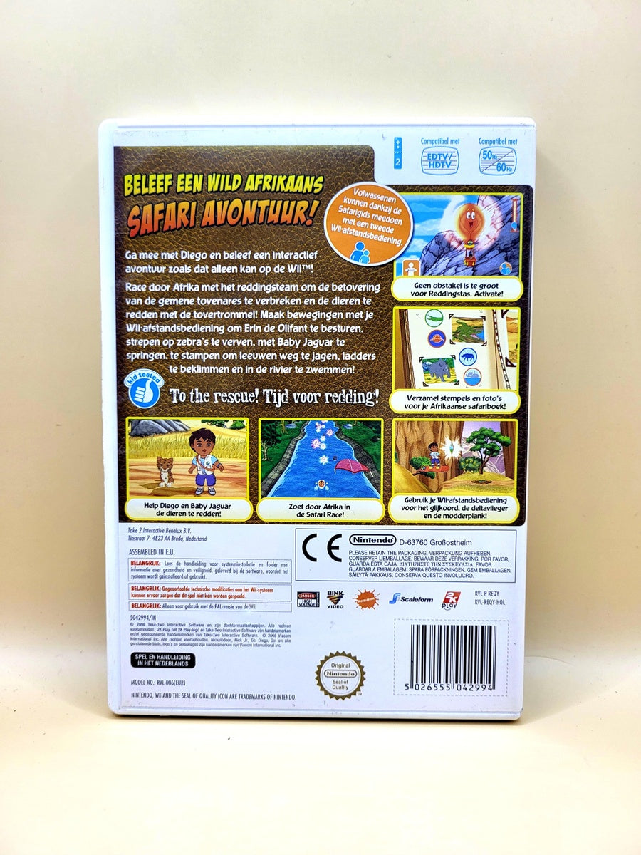 Go Diego Go Safari Avontuur - Nintendo Wii