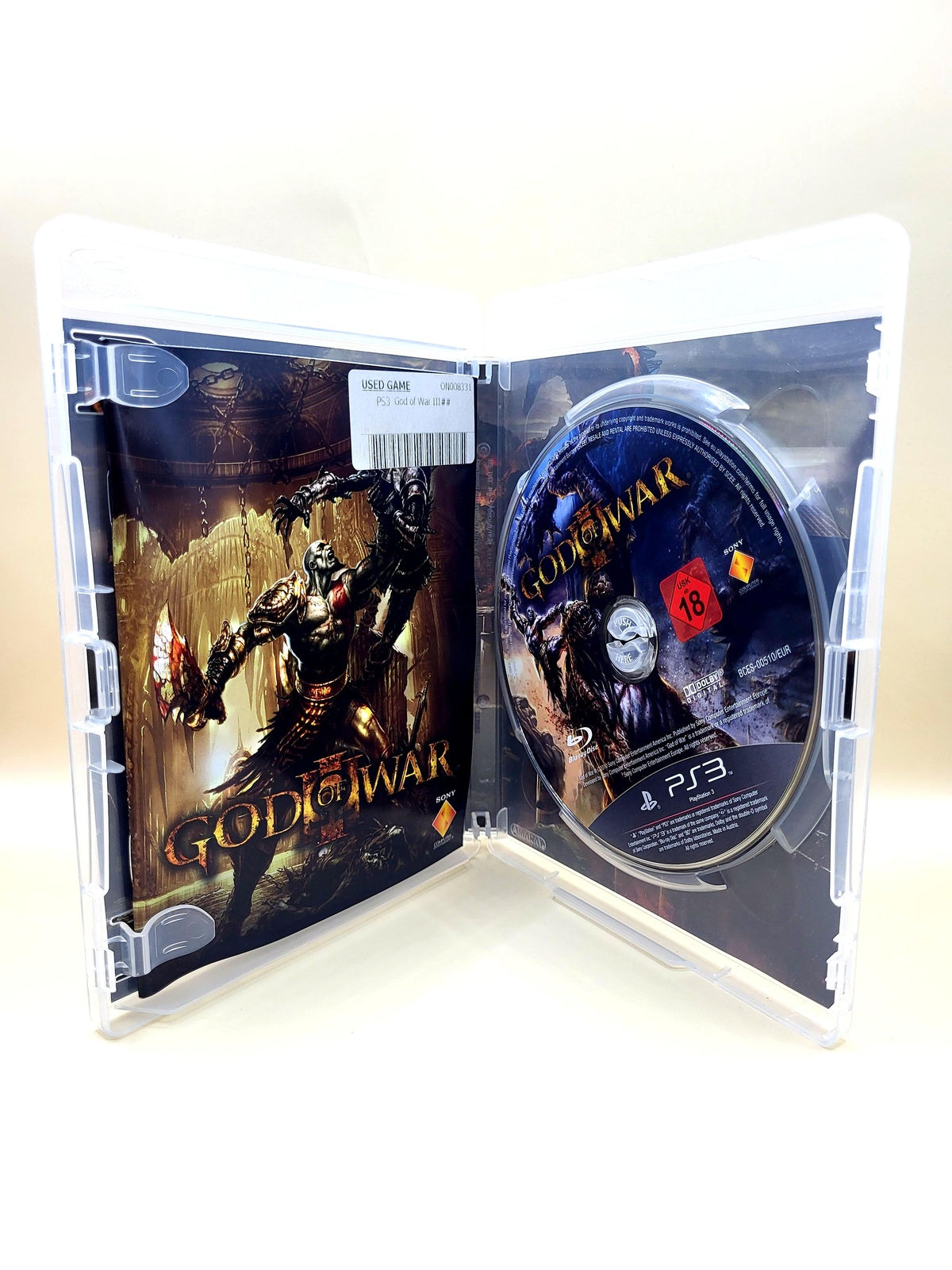 God Of War III 3 - PlayStation 3 - PS3