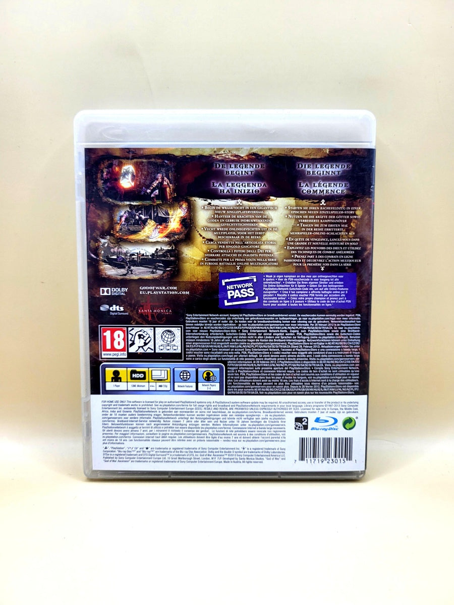 God of War Ascension - PlayStation 3 - PS3
