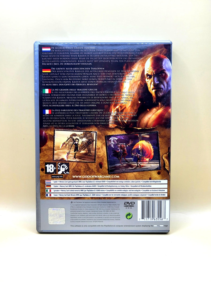 God of War Platinum - PlayStation 2 - PS2