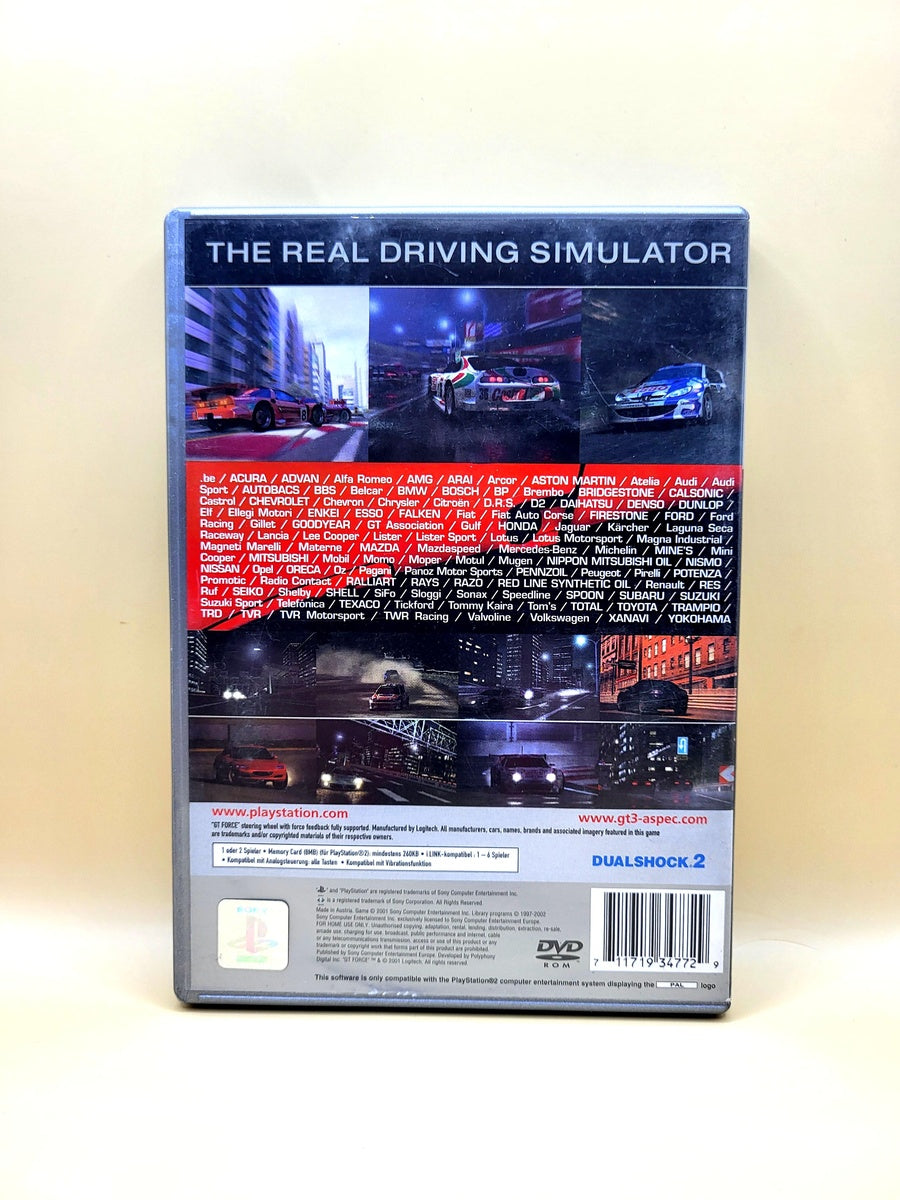 Gran Turismo 3 A Spec (Platinum) - PlayStation 2 - PS2