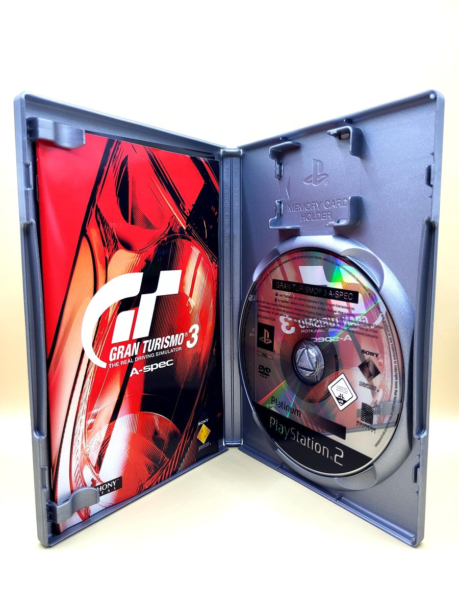 Gran Turismo 3 A Spec (Platinum) - PlayStation 2 - PS2