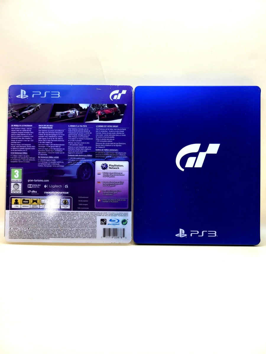 Gran Turismo 6 Anniversary Edition Steelbook - PlayStation 3 - PS3