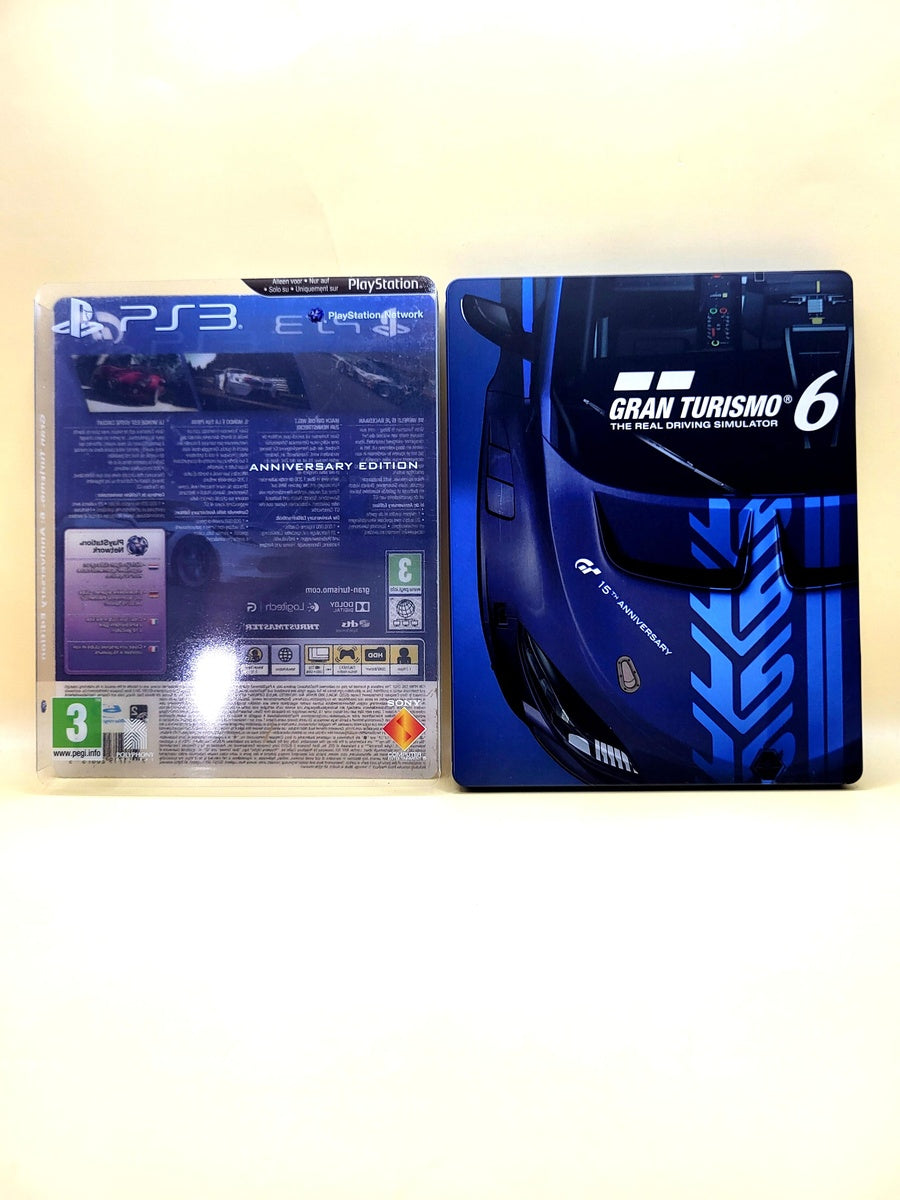 Gran Turismo 6 Anniversary Edition Steelbook - PlayStation 3 - PS3