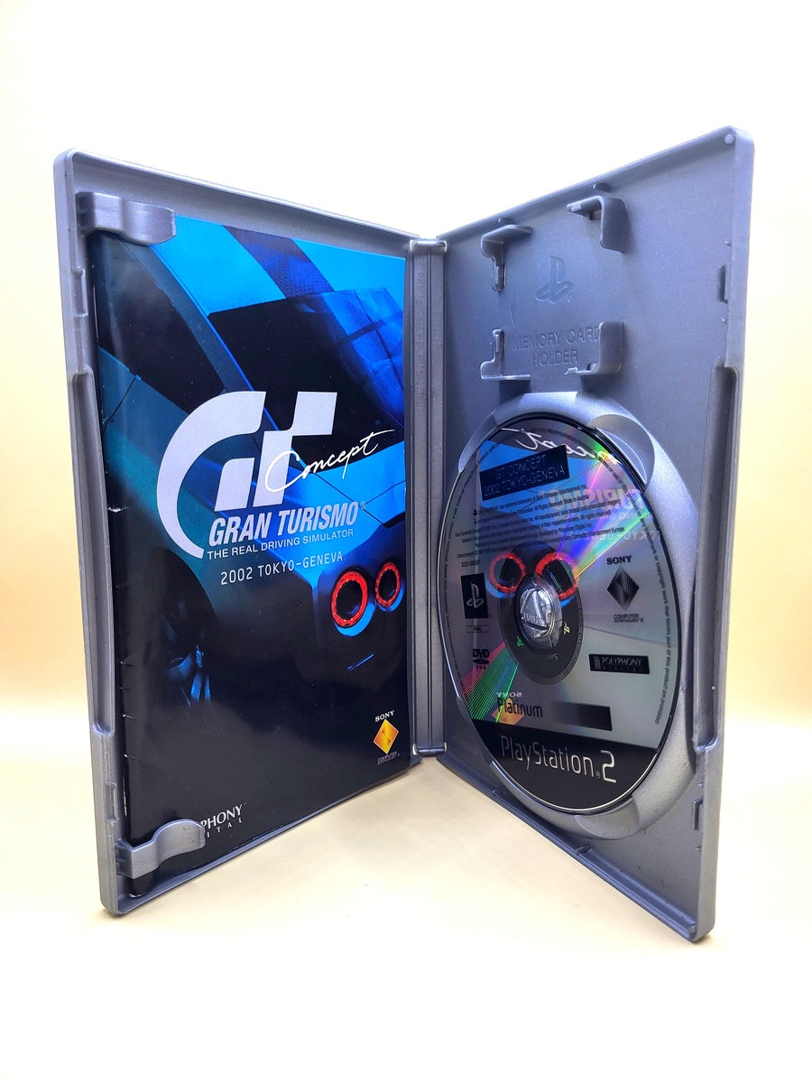 Gran Turismo Concept 2002 Tokyo Geneva Platinum - PlayStation 2 - PS2