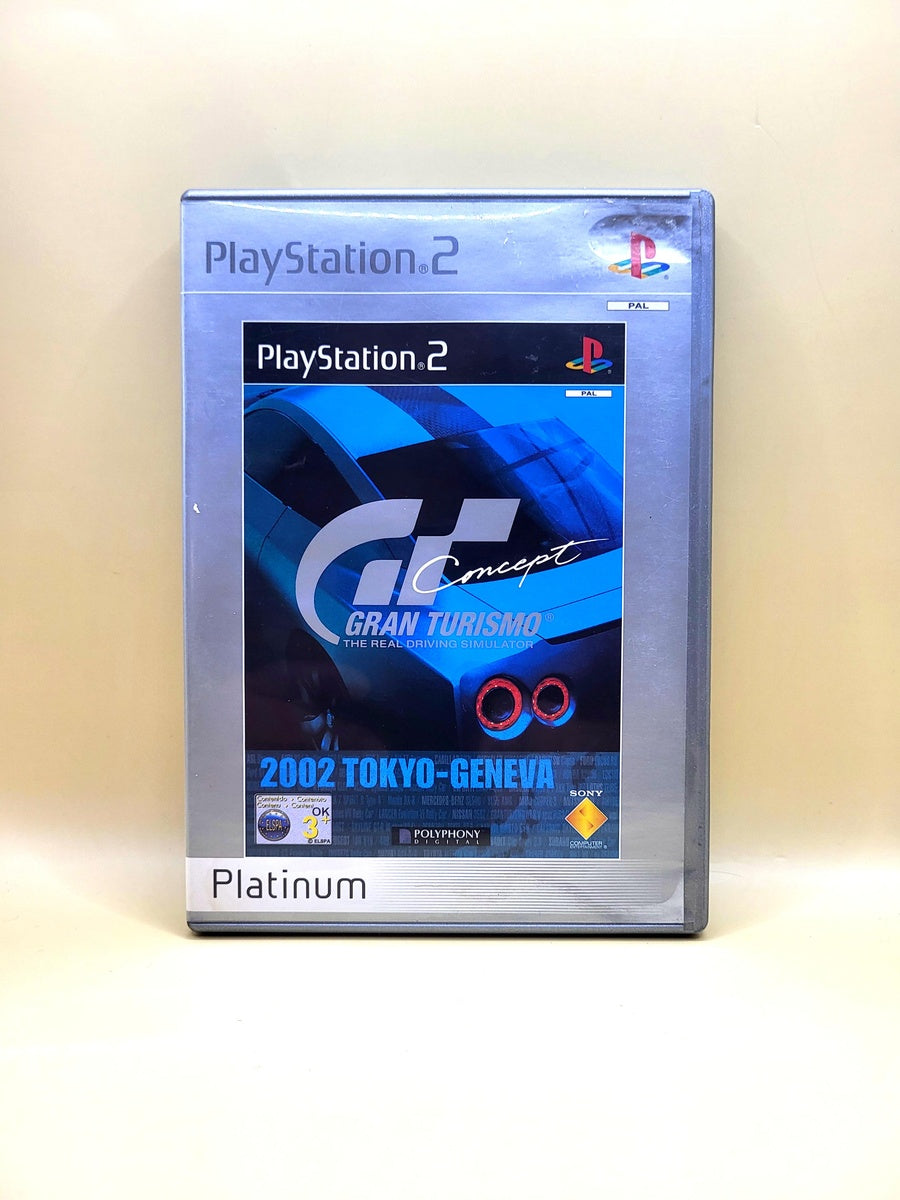 Gran Turismo Concept 2002 Tokyo Geneva Platinum - PlayStation 2 - PS2