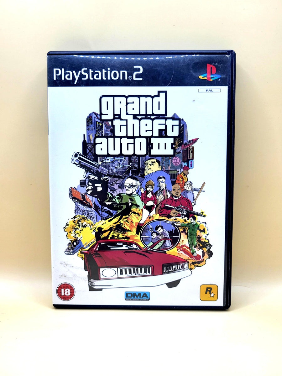 Grand Theft Auto III - PlayStation 2 - PS2