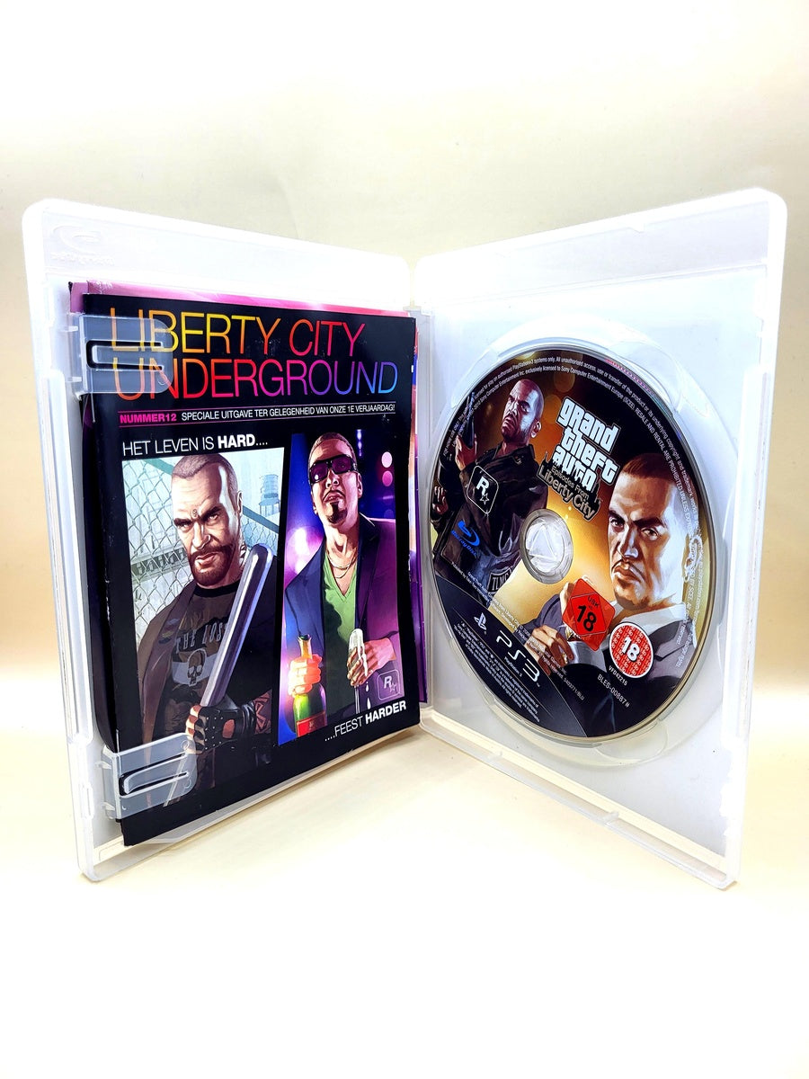 Grand Theft Auto Episodes from Liberty City With Map - PlayStation 3 - PS3