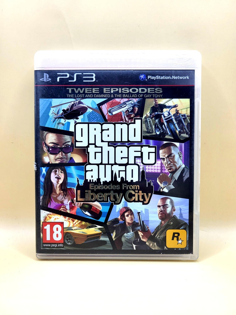 Grand Theft Auto Episodes from Liberty City With Map - PlayStation 3 - PS3